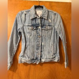 Distressed Jean Jacket